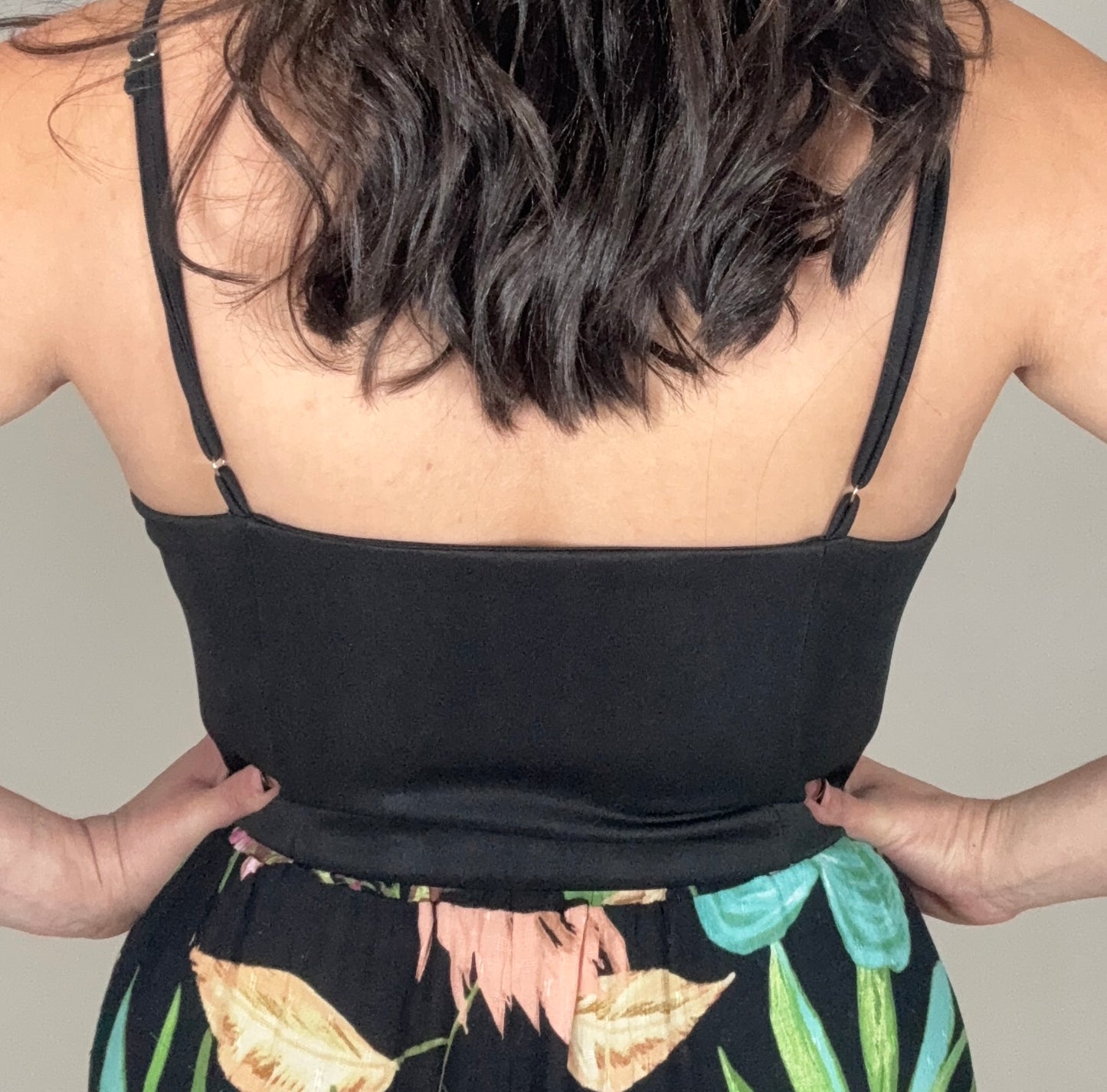 Bow Detail Top - Black