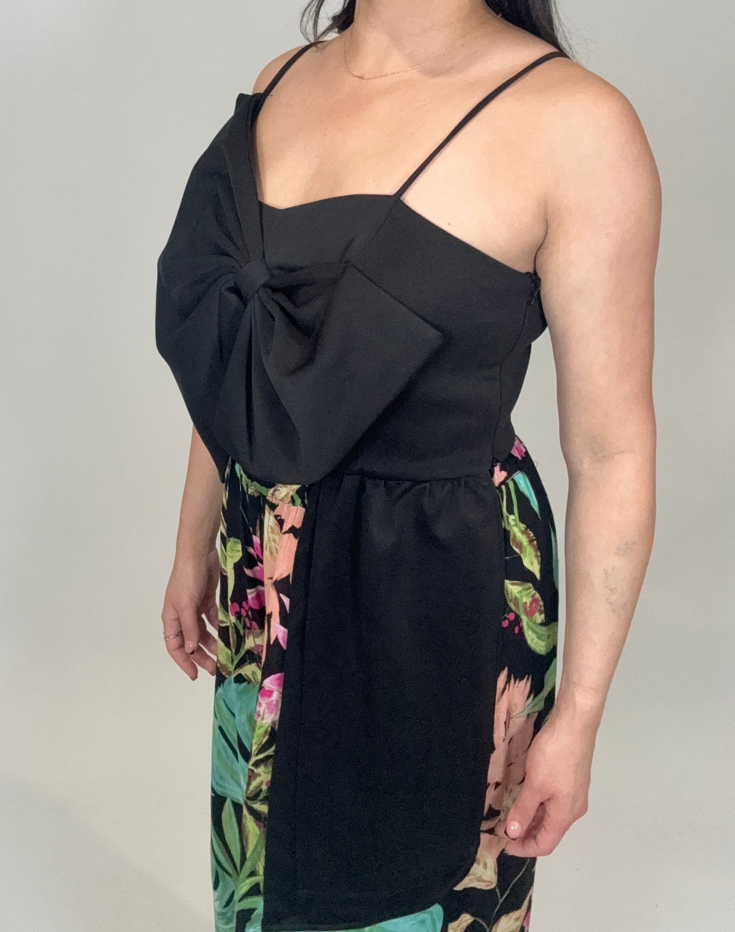 Bow Detail Top - Black