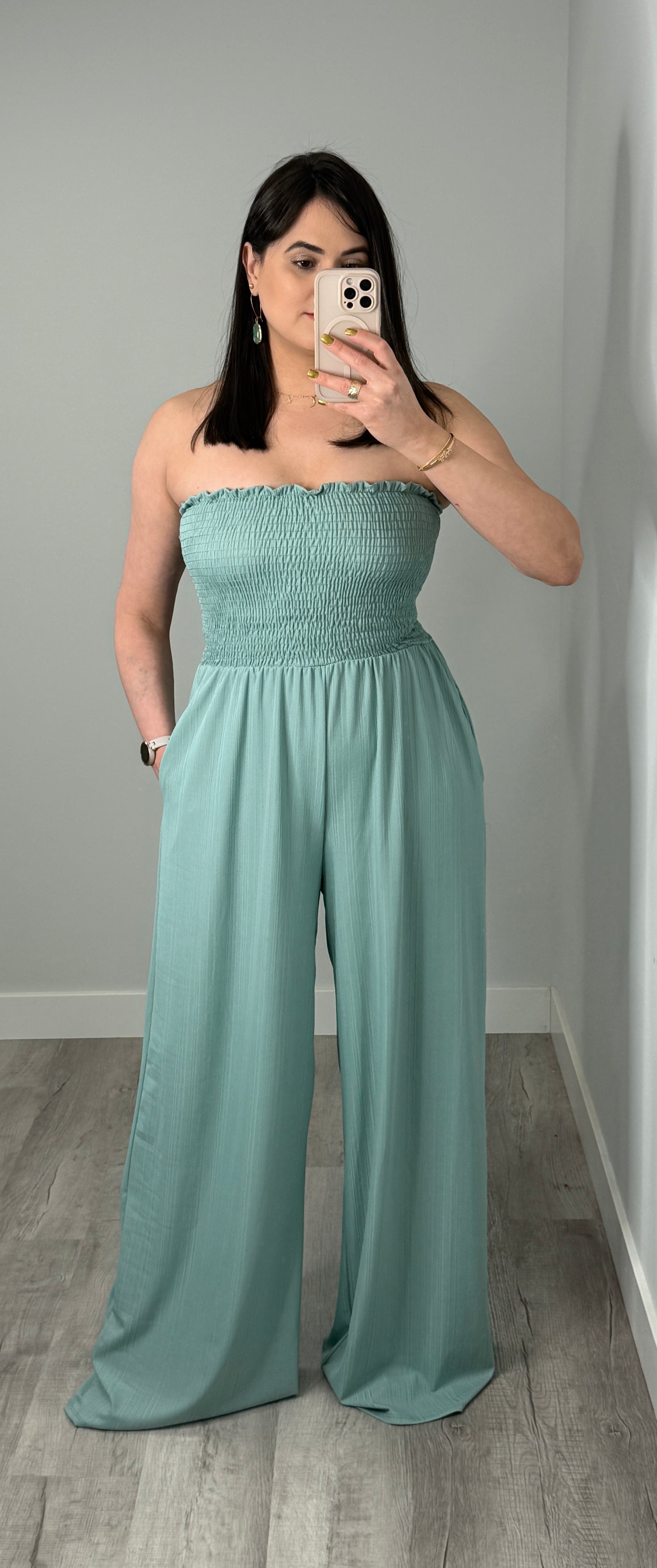Tube Top Jumpsuit