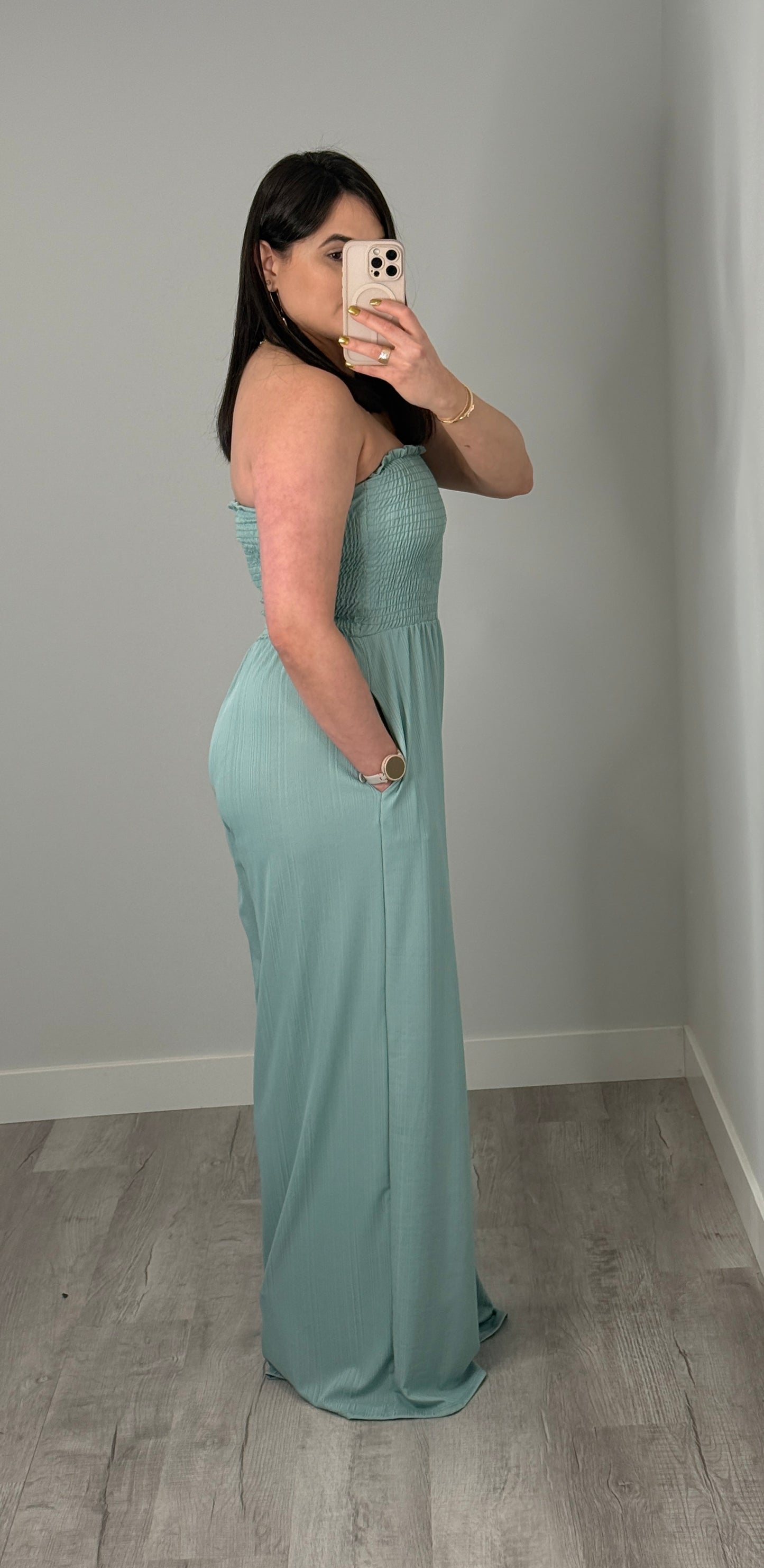Tube Top Jumpsuit