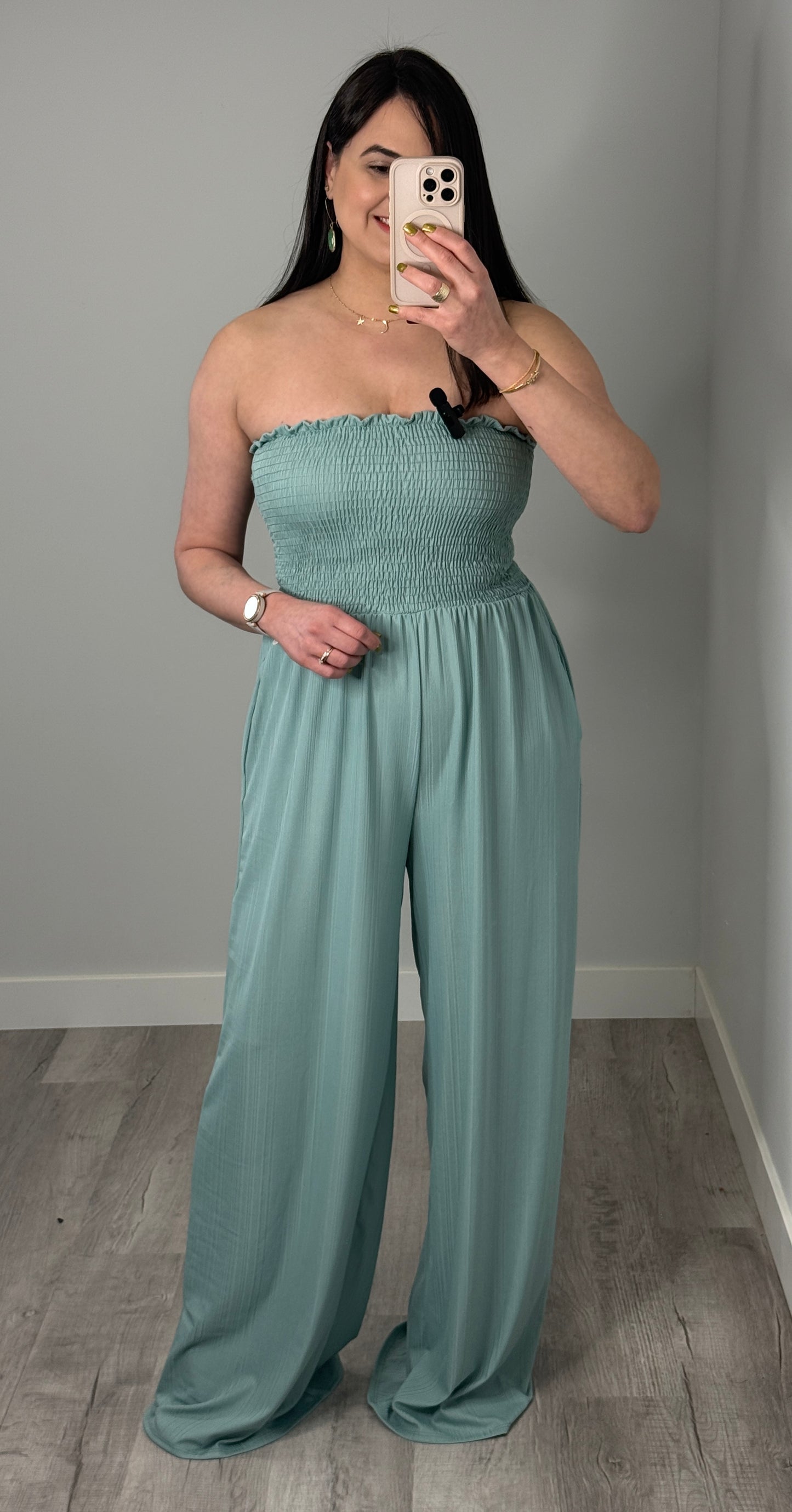 Tube Top Jumpsuit