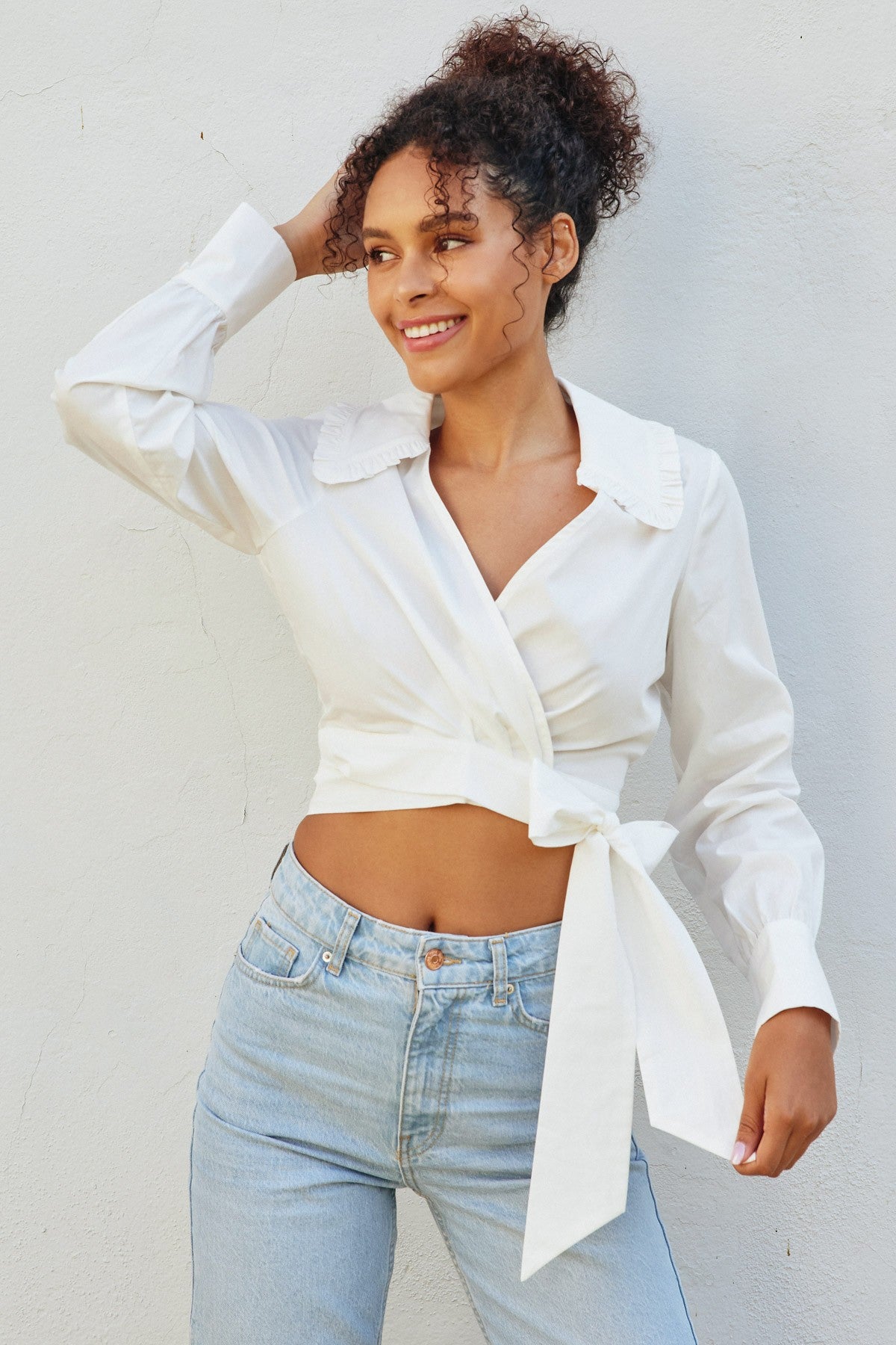 Wrap Blouse