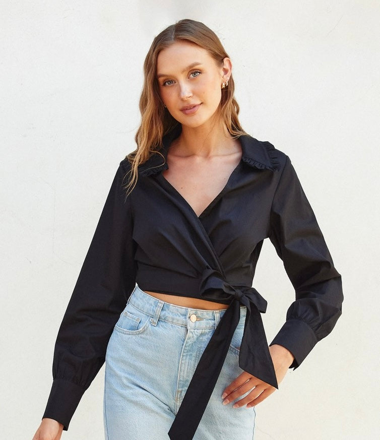 Wrap Blouse