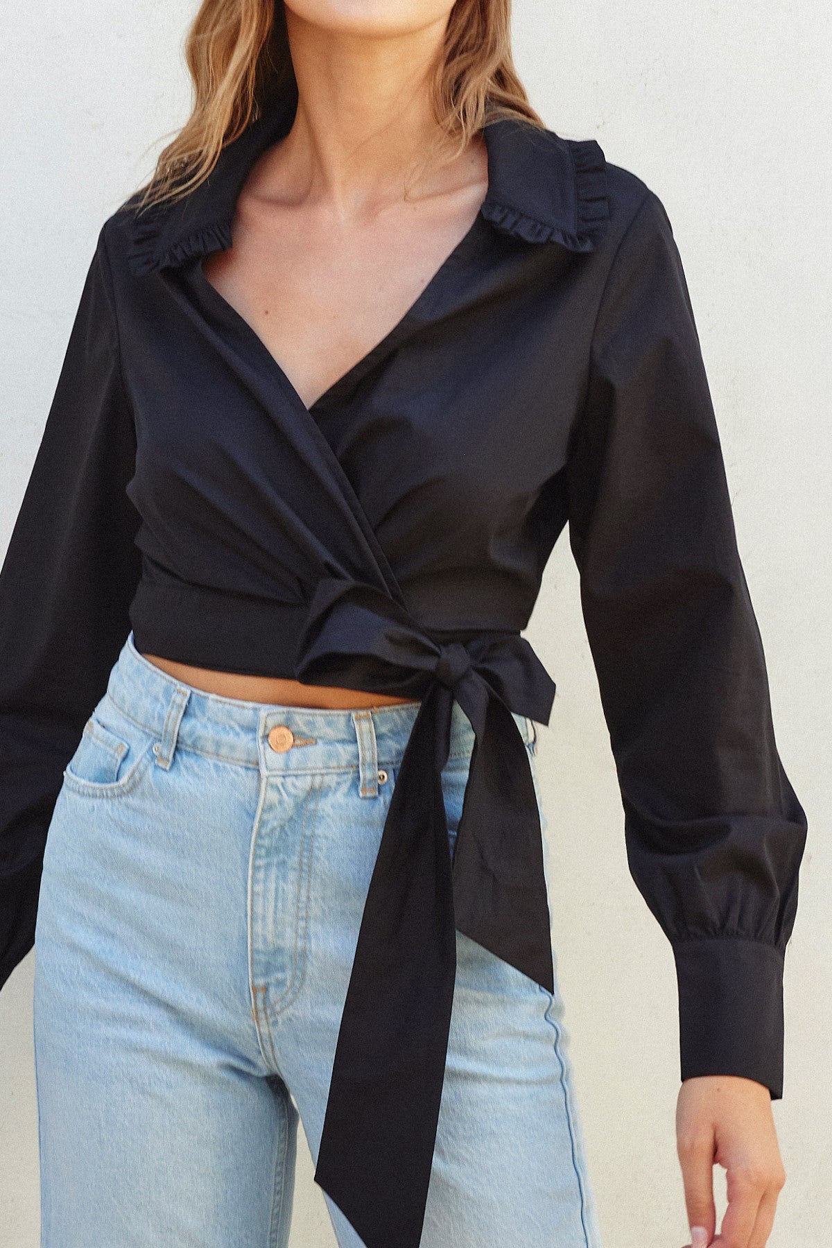 Wrap Blouse