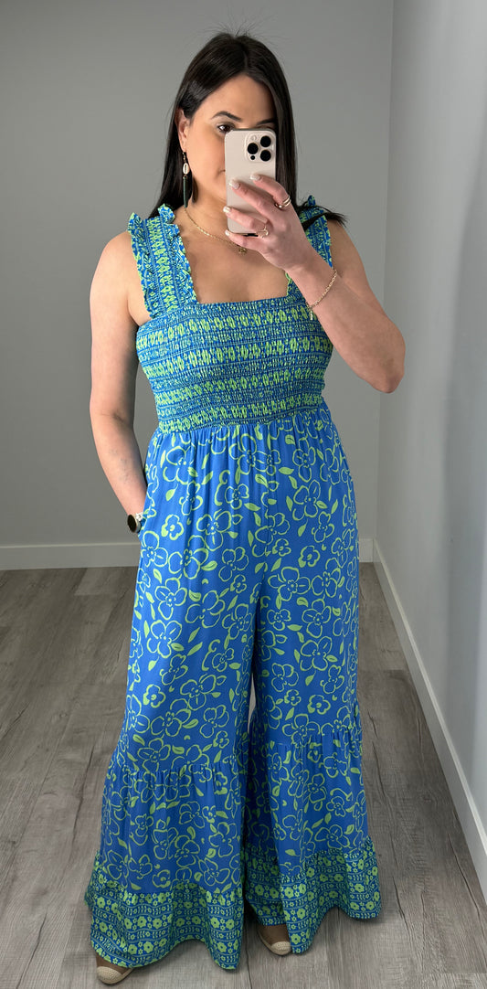 Floral Jumpsuit