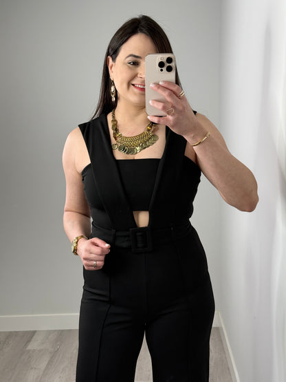 Peek-a-boo Jumpsuit